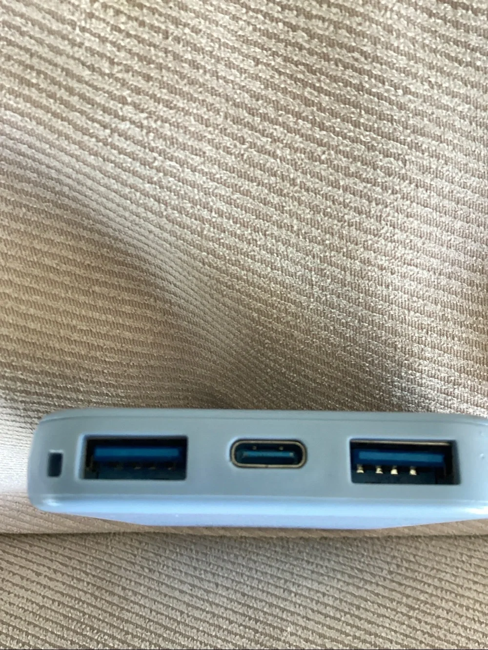 Sky Blue Portable Power Bank 5000 mah